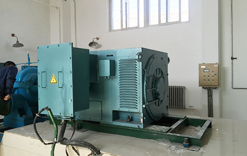 兖州某水电站工程主水泵使用我公司高压电机